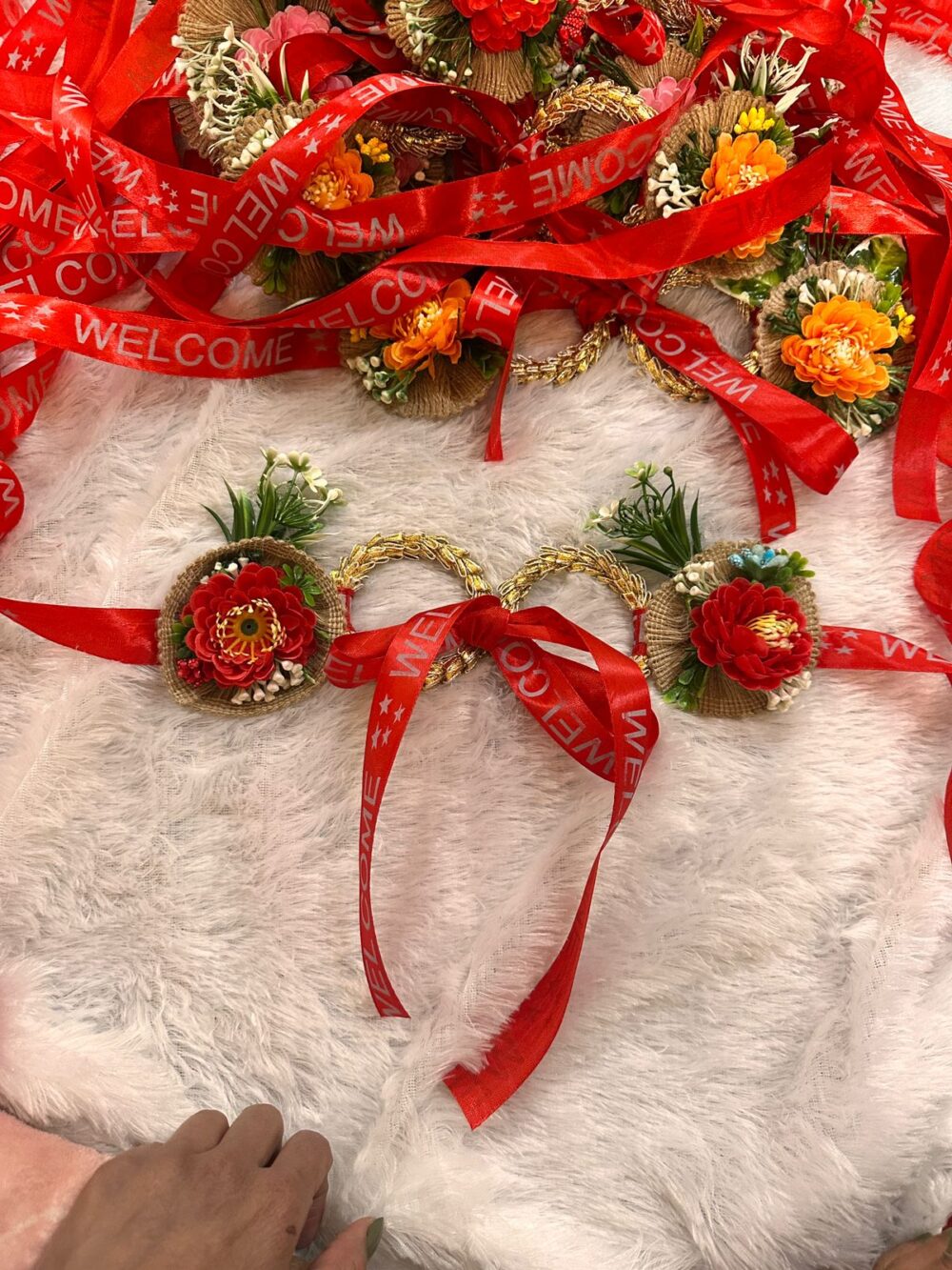 Welcome Ribbon for Multipurpose (Wedding, Innaguration)