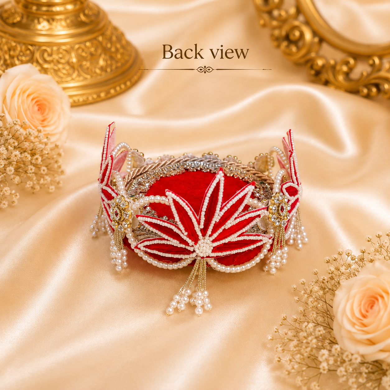 Premium Multipurpose Singhasan + Welcome & PoojaThaali + Rakhi Platter - Image 2