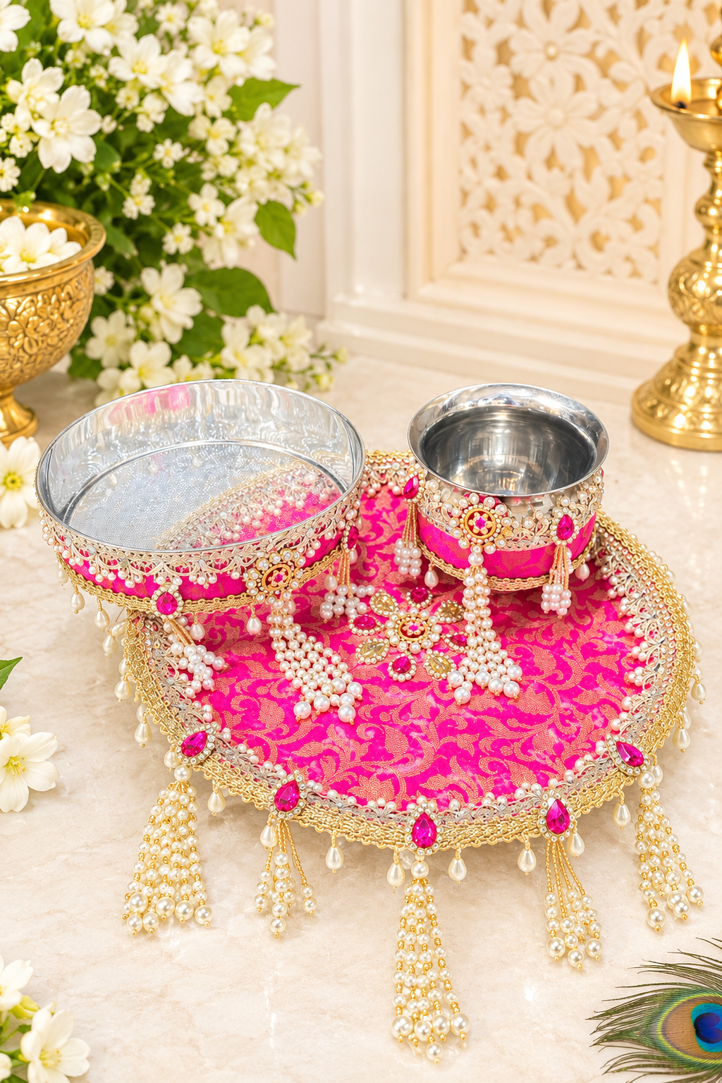 Venussta Karwa Chauth Set