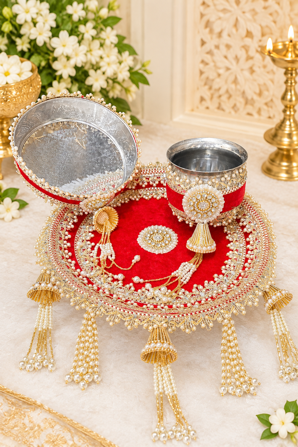 Venussta Karwa Chauth Set